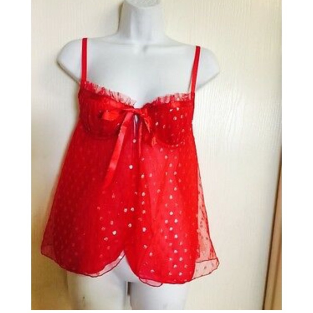 Victoria’s Secret Lingerie Red Babydoll